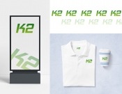 Projekt graficzny, nazwa firmy, tworzenie logo firm Logo do nazwy K2 - LogRina