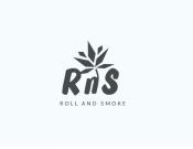 Projekt graficzny, nazwa firmy, tworzenie logo firm Logo firma Roll and Smoke - laur2712