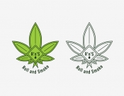 Projekt graficzny, nazwa firmy, tworzenie logo firm Logo firma Roll and Smoke - dirik