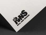 Projekt graficzny, nazwa firmy, tworzenie logo firm Logo firma Roll and Smoke - inehin