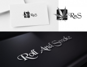 Projekt graficzny, nazwa firmy, tworzenie logo firm Logo firma Roll and Smoke - LogRina