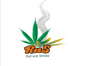 Projekt graficzny, nazwa firmy, tworzenie logo firm Logo firma Roll and Smoke - wlodkazik