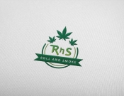 Projekt graficzny, nazwa firmy, tworzenie logo firm Logo firma Roll and Smoke - Marcinir