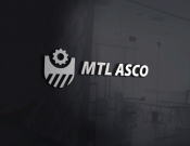 Projekt graficzny, nazwa firmy, tworzenie logo firm Nowe Logo firma Mtl Asco - ulkanik