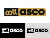 Projekt graficzny, nazwa firmy, tworzenie logo firm Nowe Logo firma Mtl Asco - Piotr_dtp