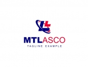 Projekt graficzny, nazwa firmy, tworzenie logo firm Nowe Logo firma Mtl Asco - DoubleemDesign