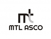 Projekt graficzny, nazwa firmy, tworzenie logo firm Nowe Logo firma Mtl Asco - jaczyk