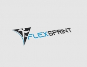 Projekt graficzny, nazwa firmy, tworzenie logo firm logo - FLEXSPRINT - Odzież sportowa - DarvinArt