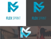 Projekt graficzny, nazwa firmy, tworzenie logo firm logo - FLEXSPRINT - Odzież sportowa - Krukson