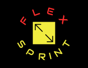 Projekt graficzny, nazwa firmy, tworzenie logo firm logo - FLEXSPRINT - Odzież sportowa - Strzelec007