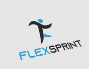 Projekt graficzny, nazwa firmy, tworzenie logo firm logo - FLEXSPRINT - Odzież sportowa - DarvinArt
