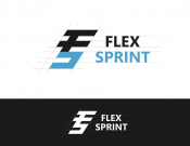Projekt graficzny, nazwa firmy, tworzenie logo firm logo - FLEXSPRINT - Odzież sportowa - GraphicDesigner