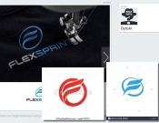 Projekt graficzny, nazwa firmy, tworzenie logo firm logo - FLEXSPRINT - Odzież sportowa - cuma