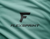 Projekt graficzny, nazwa firmy, tworzenie logo firm logo - FLEXSPRINT - Odzież sportowa - JEDNOSTKA  KREATYWNA