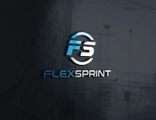 Projekt graficzny, nazwa firmy, tworzenie logo firm logo - FLEXSPRINT - Odzież sportowa - stone