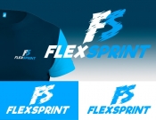 Projekt graficzny, nazwa firmy, tworzenie logo firm logo - FLEXSPRINT - Odzież sportowa - Piotr_dtp