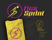 Projekt graficzny, nazwa firmy, tworzenie logo firm logo - FLEXSPRINT - Odzież sportowa - timur