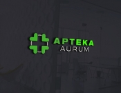 Projekt graficzny, nazwa firmy, tworzenie logo firm Logo dla aptek - ulkanik