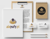 Projekt graficzny, nazwa firmy, tworzenie logo firm Logo do strony alepufy.pl  - BartFl