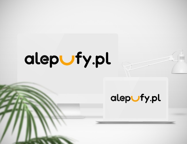 Projektowanie logo dla firm,  Logo do strony alepufy.pl , logo firm - kingawo