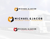 Projekt graficzny, nazwa firmy, tworzenie logo firm Firma transportowa MICHAEL&JACOB  - ManyWaysKr