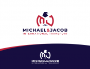 Projekt graficzny, nazwa firmy, tworzenie logo firm Firma transportowa MICHAEL&JACOB  - DeViL3oo