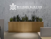 Projekt graficzny, nazwa firmy, tworzenie logo firm Firma transportowa MICHAEL&JACOB  - ManyWaysKr