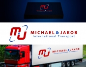 Projekt graficzny, nazwa firmy, tworzenie logo firm Firma transportowa MICHAEL&JACOB  - ulkanik