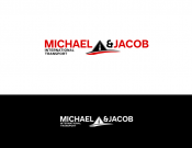 Projekt graficzny, nazwa firmy, tworzenie logo firm Firma transportowa MICHAEL&JACOB  - Quavol