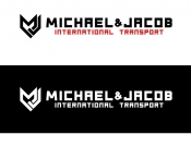 Projekt graficzny, nazwa firmy, tworzenie logo firm Firma transportowa MICHAEL&JACOB  - ravproject