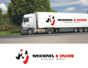 Projekt graficzny, nazwa firmy, tworzenie logo firm Firma transportowa MICHAEL&JACOB  - kruszynka