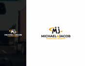 Projekt graficzny, nazwa firmy, tworzenie logo firm Firma transportowa MICHAEL&JACOB  - absdesign