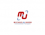 Projekt graficzny, nazwa firmy, tworzenie logo firm Firma transportowa MICHAEL&JACOB  - ulkanik