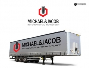 Projekt graficzny, nazwa firmy, tworzenie logo firm Firma transportowa MICHAEL&JACOB  - KpXStudiO