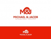 Projekt graficzny, nazwa firmy, tworzenie logo firm Firma transportowa MICHAEL&JACOB  - GraphicDesigner