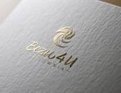 Projekt graficzny, nazwa firmy, tworzenie logo firm Logo bezowni Bezu4U  - myConcepT