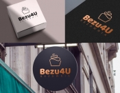 Projekt graficzny, nazwa firmy, tworzenie logo firm Logo bezowni Bezu4U  - Konwer