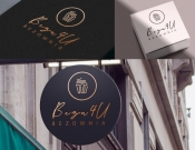 Projekt graficzny, nazwa firmy, tworzenie logo firm Logo bezowni Bezu4U  - Konwer