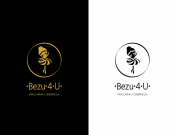 Projekt graficzny, nazwa firmy, tworzenie logo firm Logo bezowni Bezu4U  - quadris