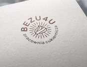 Projekt graficzny, nazwa firmy, tworzenie logo firm Logo bezowni Bezu4U  - JEDNOSTKA  KREATYWNA