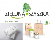 Projekt graficzny, nazwa firmy, tworzenie logo firm Logo ZIELONA SZYSZKA - Anula