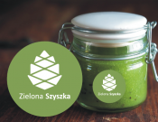 Projekt graficzny, nazwa firmy, tworzenie logo firm Logo ZIELONA SZYSZKA - kruszynka