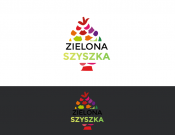 Projekt graficzny, nazwa firmy, tworzenie logo firm Logo ZIELONA SZYSZKA - DarvinArt