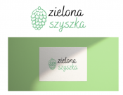 Projekt graficzny, nazwa firmy, tworzenie logo firm Logo ZIELONA SZYSZKA - ominion5