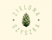 Projekt graficzny, nazwa firmy, tworzenie logo firm Logo ZIELONA SZYSZKA - dirik