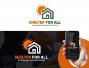 Projekt graficzny, nazwa firmy, tworzenie logo firm Shelter for all - myConcepT