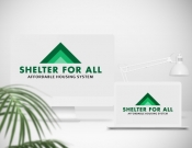 Projekt graficzny, nazwa firmy, tworzenie logo firm Shelter for all - Konwer