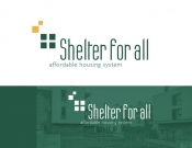 Projekt graficzny, nazwa firmy, tworzenie logo firm Shelter for all - timur