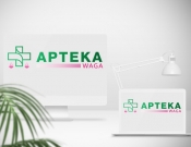 Projekt graficzny, nazwa firmy, tworzenie logo firm Logo Apteka Internetowa - Konwer