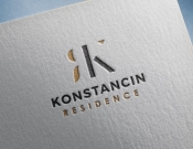 Projekt graficzny, nazwa firmy, tworzenie logo firm Konstancin Residence  - stone